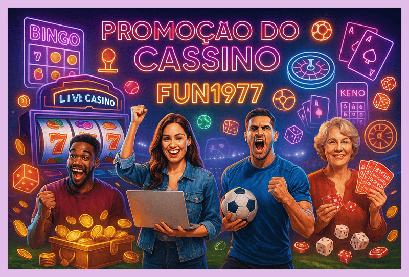 O bônus promocional FUN1977 é uma ótima maneira de começar sua aventura