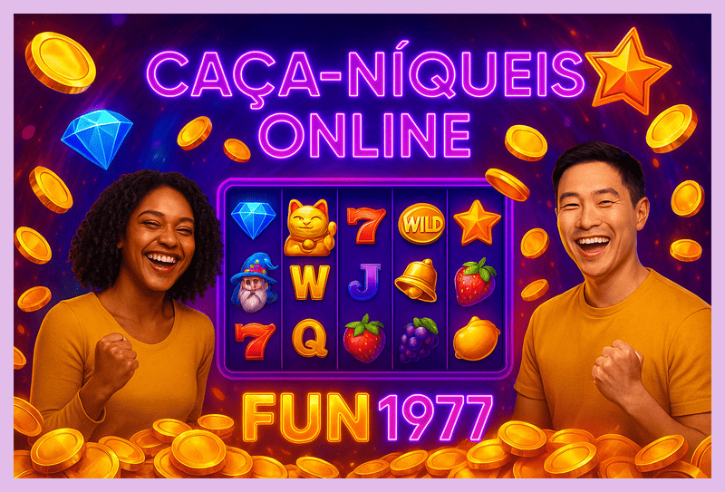Explore o mundo das slot machines no FUN1977 Casino